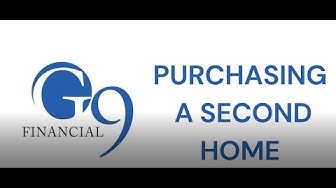 Financial Planning: Purchasing a Second Home